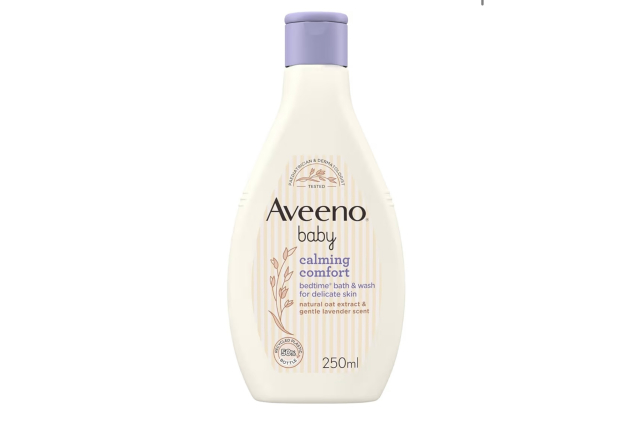 Aveeno Baby Calming Comfort Bedtime Bath & Wash 250ml
