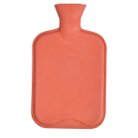 Vagabond Plain 2 Litre Hot Water Bottle Dark Orange