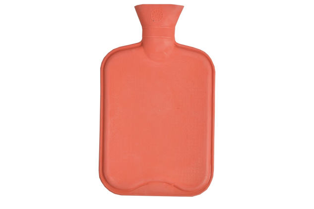 Vagabond Plain 2 Litre Hot Water Bottle Dark Orange