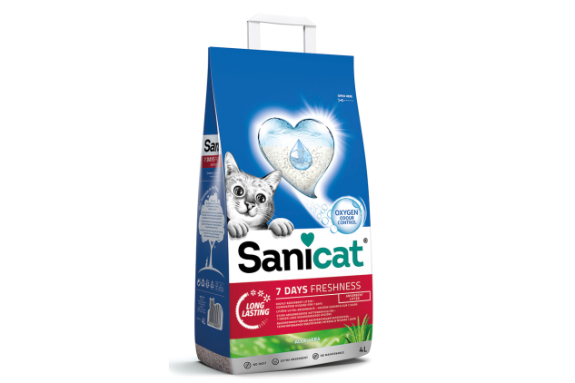 Sanicat 7 Days Aloe Vera Cat Litter 4L