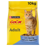 Go-Cat Herring & Vegetables Dry Cat Food 10kg