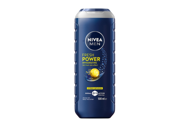 NIVEA Men Fresh Power 3-in-1 Shower Gel 500ml