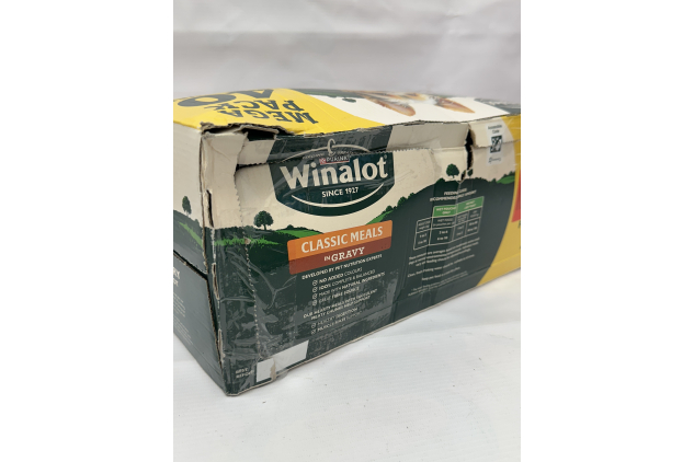 WINALOT Meaty Chunks Small Dog Mixed in Gravy Wet Dog Food Pouches 40x85g | See Description