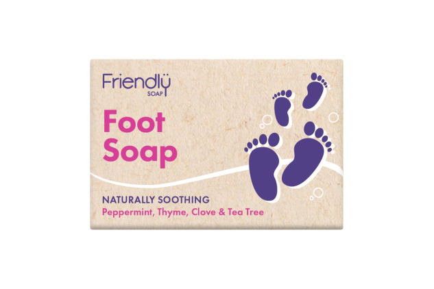 Friendly Soap Natural Exfoliating Foot Soap 95g