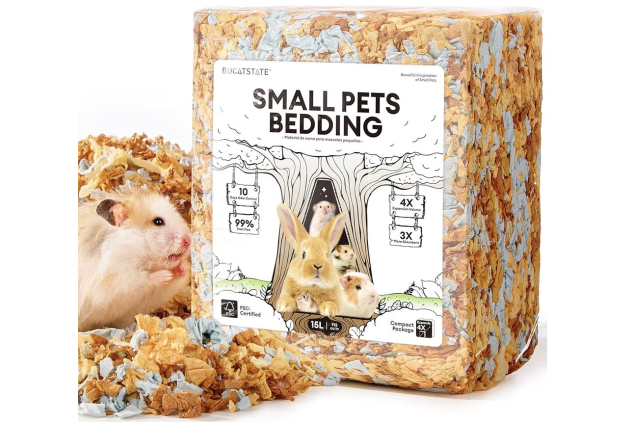 Hamster Paper Bedding 15L, Truly 99% Dust Free (Harvest Sunset)