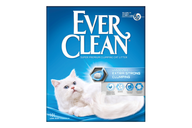 Ever Clean Extra Strong Unscented Cat Litter 10L