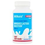 Milkaid Raspberry Lactase Tablets 120 Pack