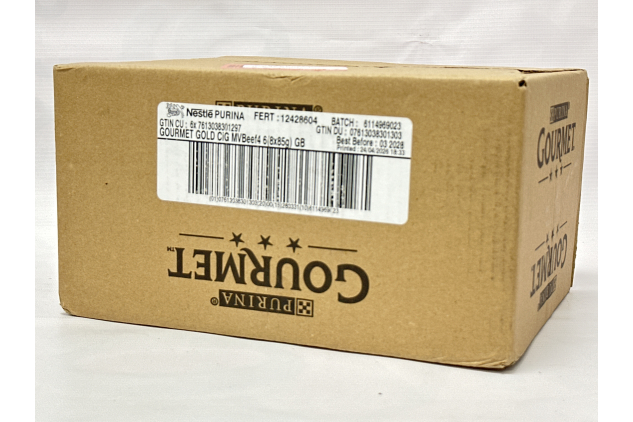 GOURMET Gold Chunks in Gravy Collection Wet Cat Food 48 x 85g