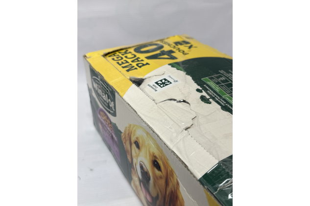 Winalot Meaty Chunks Mixed in Gravy Adult Wet Dog Food 40 x 100g | Damaged Outer Box Packaging
