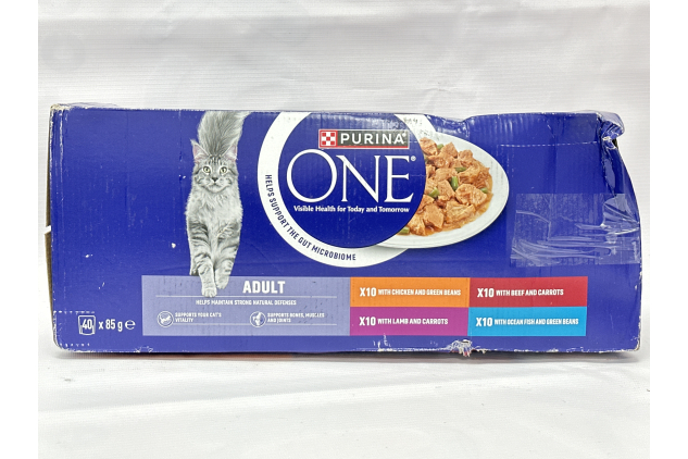 Purina ONE Adult Mixed Wet Cat Food 40 x 85g