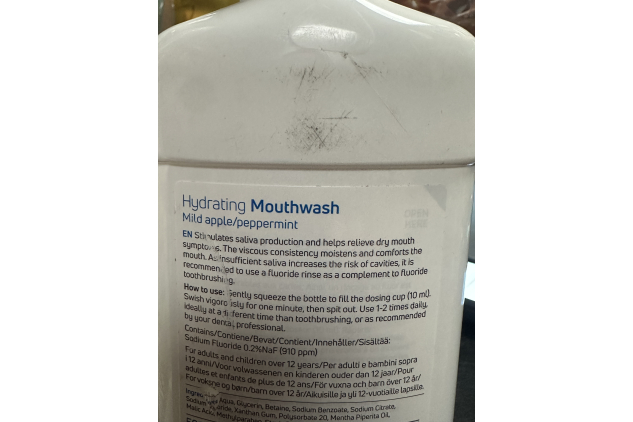 TePe Hydrating Mouthwash Mild Apple & Peppermint 500ml