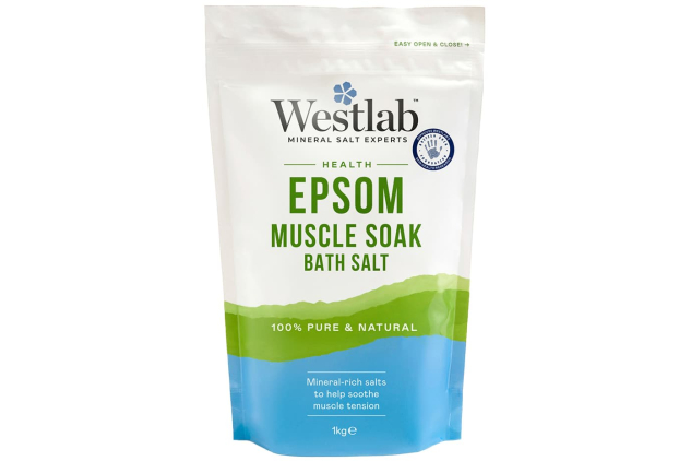 Westlab Epsom Muscle Soak Bath Salt 1kg
