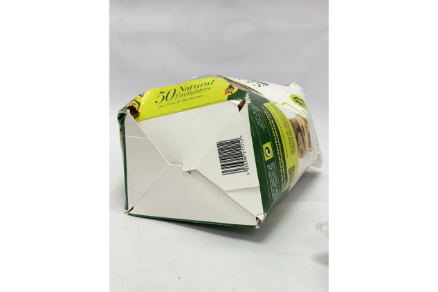 Certainly Wood Flamers Natural Firelighters 50 Pack | Damaged Outer Box Packaging