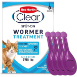 Bob Martin Clear Cat Wormer 4 Pipettes