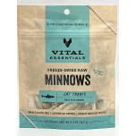 Vital Essentials Freeze-Dried Raw Cat Treats, Minnows Treats 14.2g | See Description