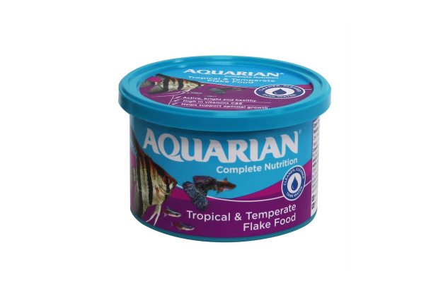 Aquarian Tropical & Temperate Flake Food 50g