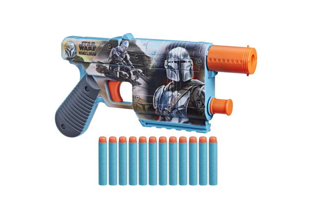 NERF Star Wars Mandalorian Blaster with 12 Darts