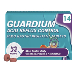 Guardium Acid Reflux Control 20mg Tablets 14 Pack