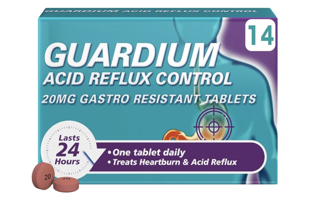 Guardium Acid Reflux Control 20mg Tablets 14 Pack