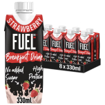 FUEL10K Strawberry Protein Breakfast Drink 8 x 330ml