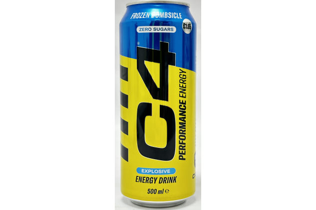 C4 Energy Frozen Bombsicle Zero Sugar 8 x 500ml