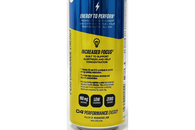 C4 Energy Frozen Bombsicle Zero Sugar 8 x 500ml
