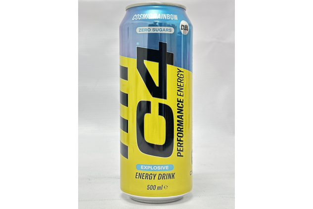 C4 Energy Cosmic Rainbow Zero Sugar 11 x 500ml