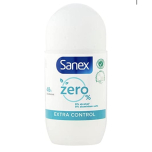 Sanex Zero% Extra Control Roll-On Deodorant 50ml