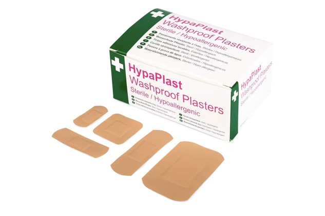 HypaPlast Assorted Washproof Plasters 100 Pack