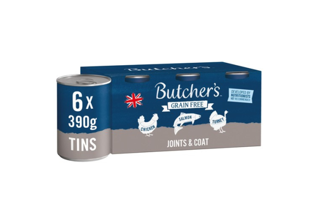 Butcher's Joints & Coat Dog Food Tins 6 x 390g