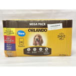 Orlando Wet Dog Food 40 Pouches Variety Pack | Outer Box Damaged