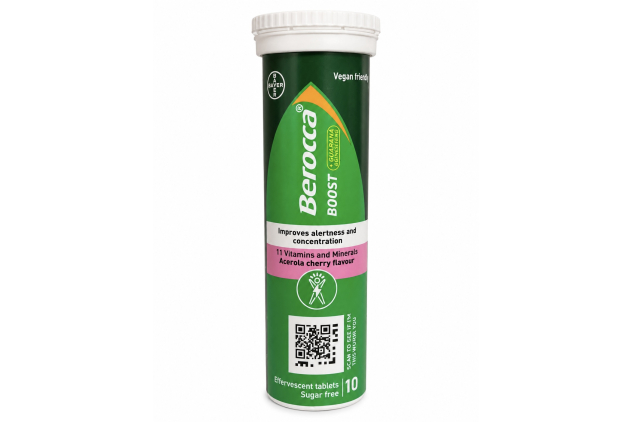 Berocca Boost Acerola Cherry 10 Tablets
