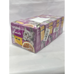 Whiskas 1+ Aromatic Purrfect Poultry Wet Cat Food in Gravy 48 x 85g | Damaged Outer Box Packaging