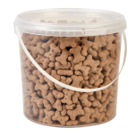 Hungry Pets Peanut Butter Bones 2.5L Tub