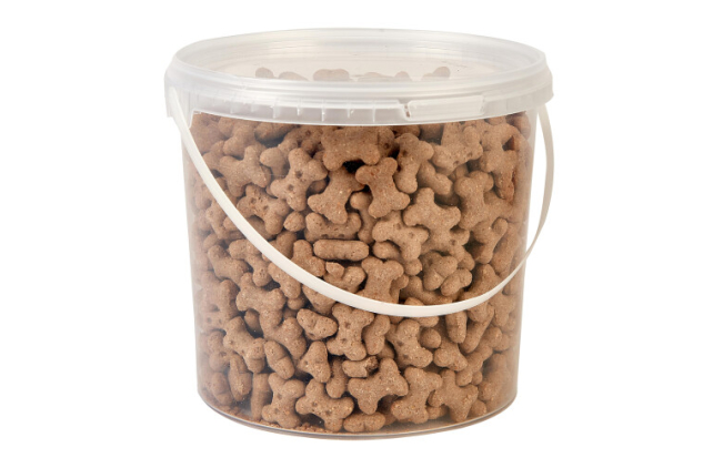 Hungry Pets Peanut Butter Bones 2.5L Tub