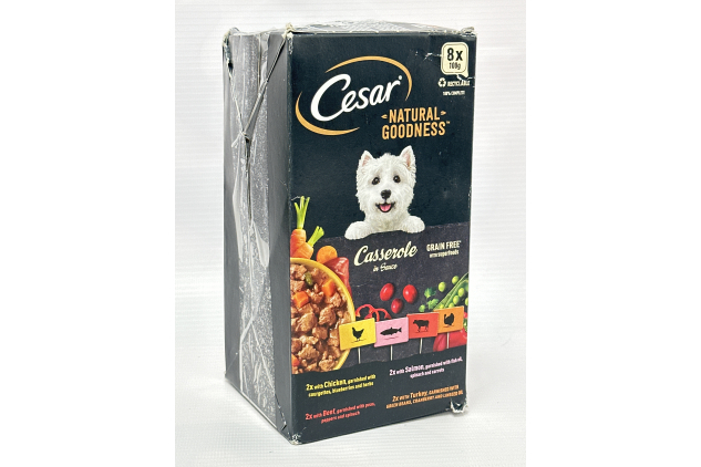 Cesar Natural Goodness Mixed Dog Food 8 x 100g