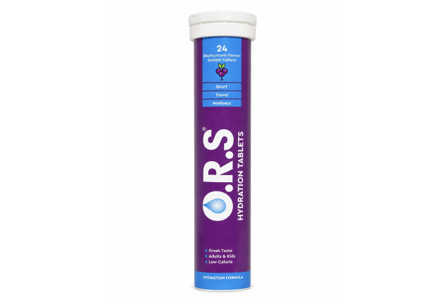 O.R.S Electrolytes 24 Tablets Blackcurrant