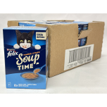 Felix Soup Time Fish Selection Cat Food 6 x 48g