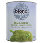 Biona Organic Young Jackfruit in Salted Water 2.8kg – Vegan, High Fibre