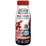 Lindahls Protein+ Strawberry Milk Drink with Collagen 6 x 500ml – 38g Protein