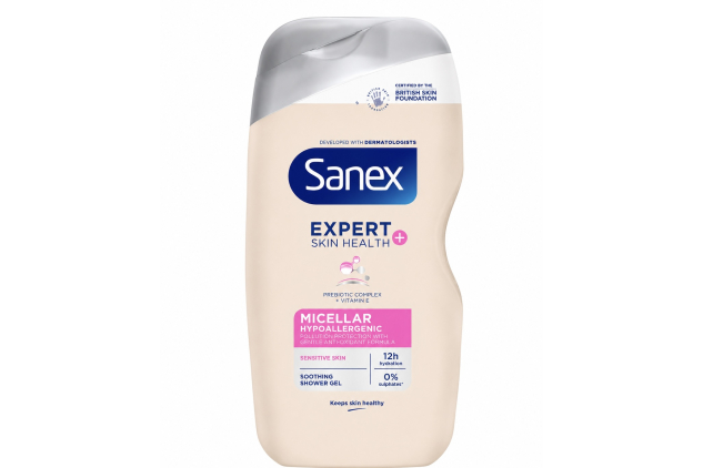 Sanex Micellar Hypoallergenic Shower Gel 450ml
