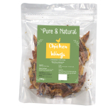 Pure & Natural Chicken Wings Dog Treats 200g
