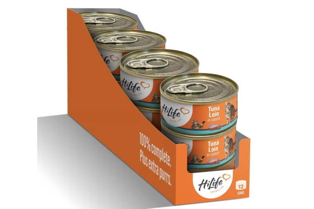 HiLife Tuna Loin in Sauce Cat Food 12 x 70g