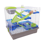 Rosewood Pico XL Hamster Cage Silver & Green