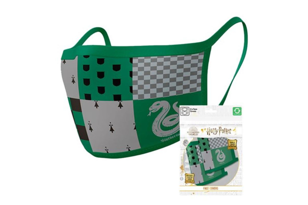 Harry Potter Slytherin Face Coverings 2 Pack