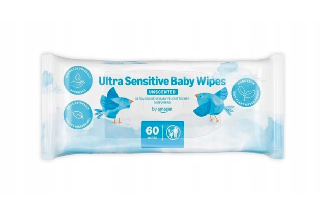 Mama Bear Ultra Sensitive Baby Wipes 60 Pack