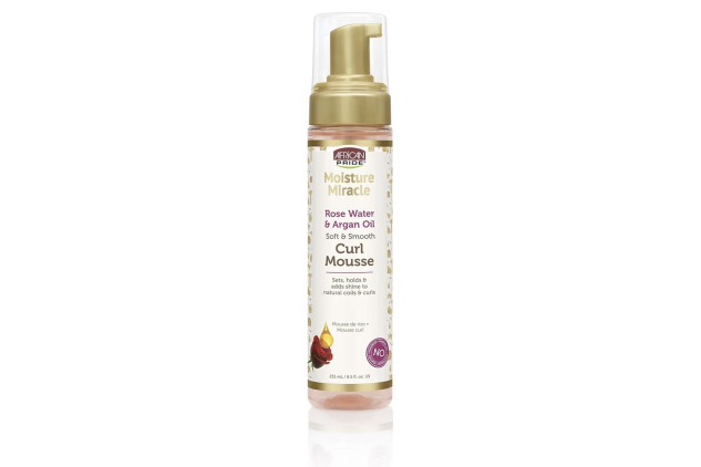 African Pride Rose Water Curl Mousse 251ml