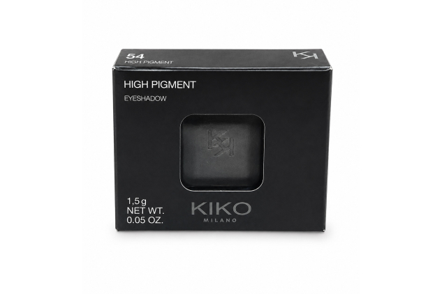 KIKO Milano High Pigment Eyeshadow Shade 54 Black 1.5g