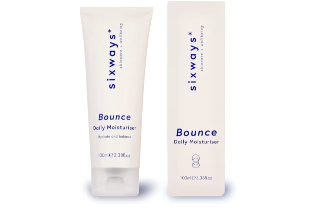Sixways Bounce Daily Moisturiser Hydrating Natural Vegan Face Cream 100ml