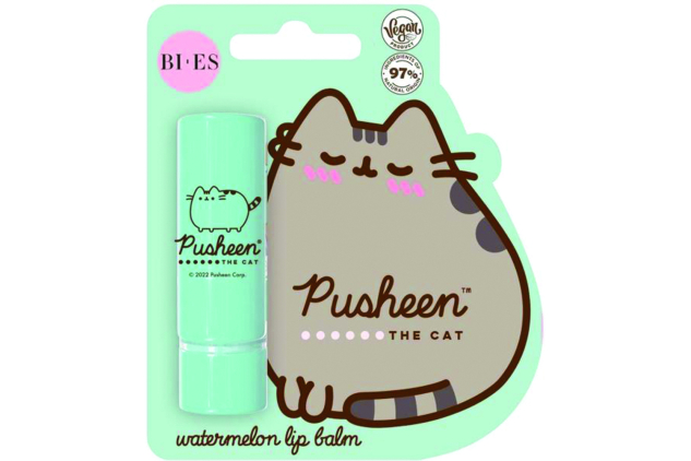 Bi-Es Pusheen Watermelon Lip Balm 4g